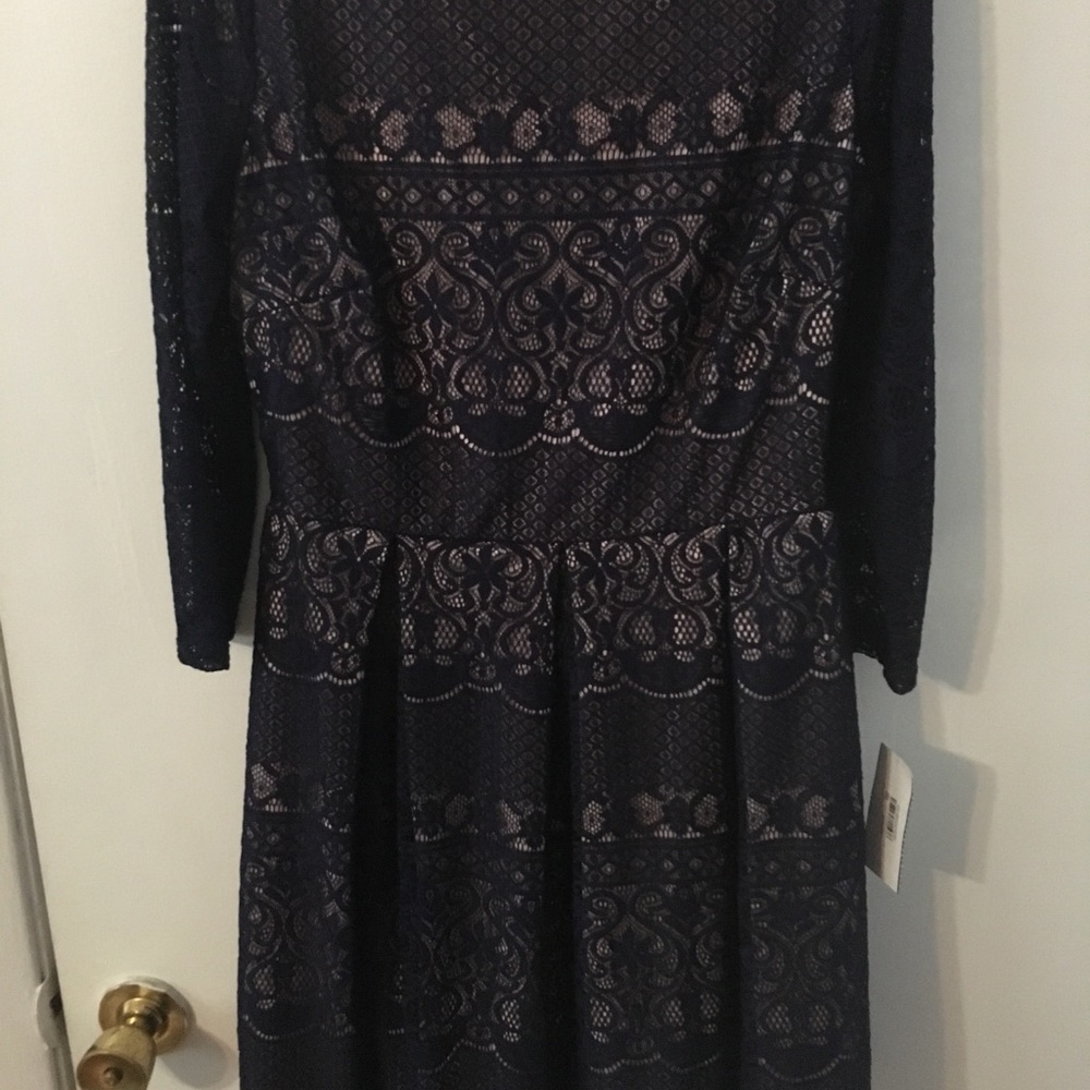 Navy blue dress